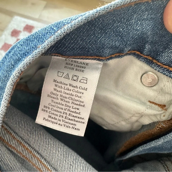 Everlane High Rise Jeans size 26 - Picture 4 of 6